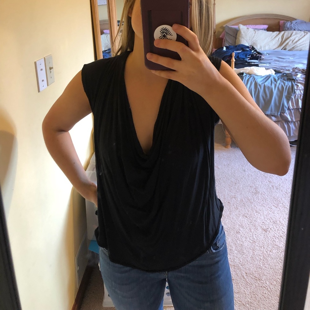 Free people cowl neck top